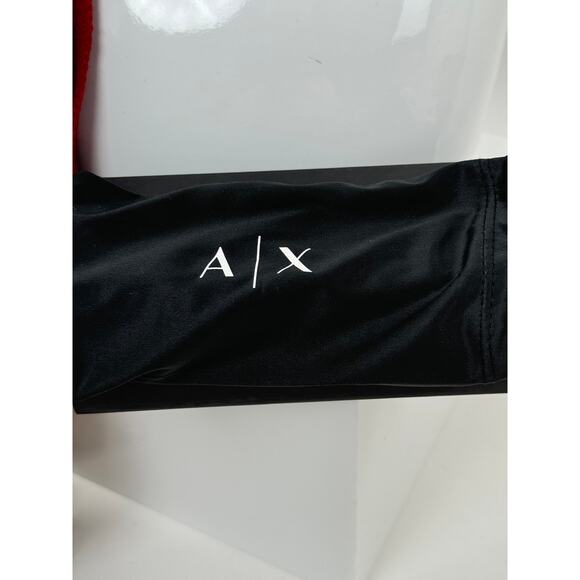 Armani Exchange Light Blue Round Geometric Sunglasses main image 10